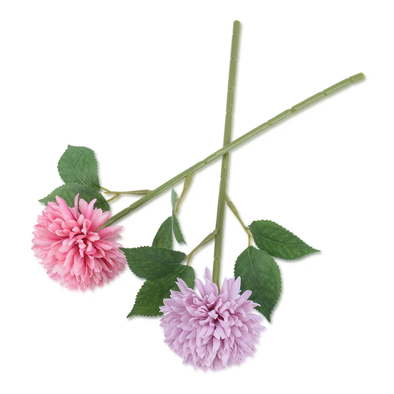 3/5Pcs Hortênsia Flores Artificiais Bouquet