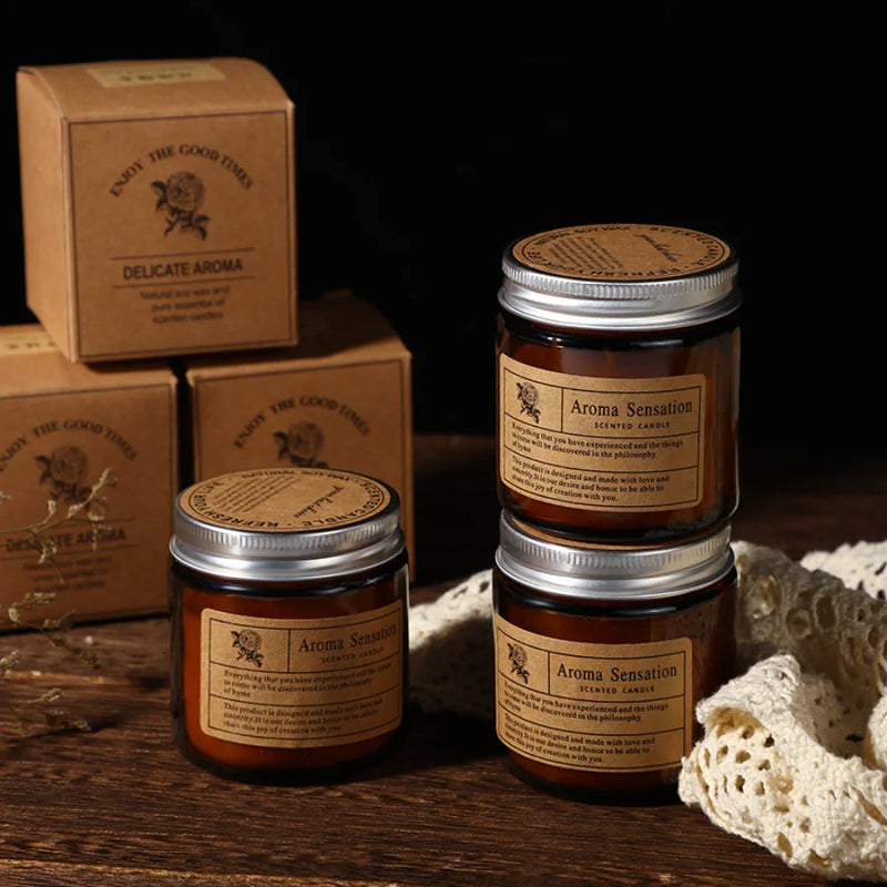 Vela aroma terapia vela perfumada