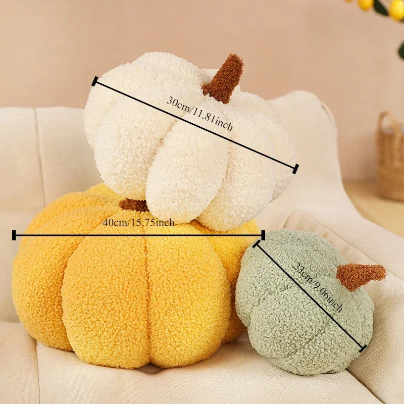 Almofada De Abóbora Brinquedo De Pelúcia Interior, Ornamentos Decorativos Com Janela Flutuante, Sofá Criativo, Almofada Da Sala De Estar, 1Pc