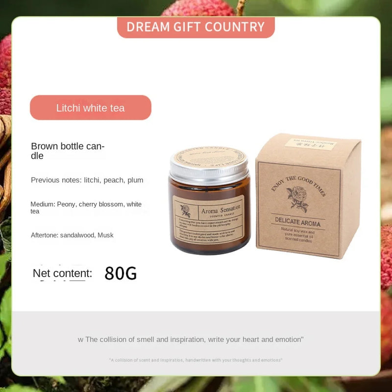 Vela aroma terapia vela perfumada