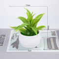 Plantas artificiais bonsai para decoração