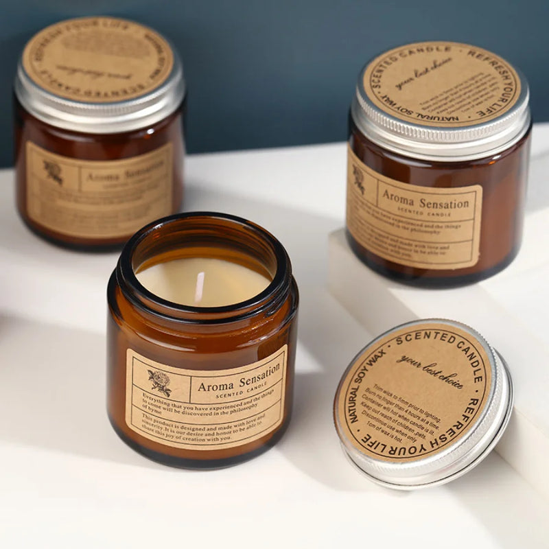 Vela aroma terapia vela perfumada